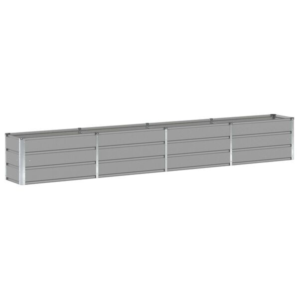 Vidaxl Grande Jardinière Acier 320 cm Gris Clair - 34% de remise