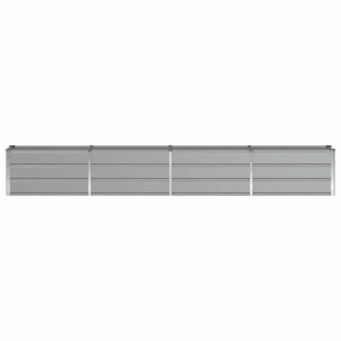 Vidaxl Grande Jardinière Acier 320 cm Gris Clair - 34% de remise