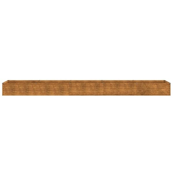 Vidaxl Jardinière en acier corten 482x50x36cm - 34% de remise - Déballée