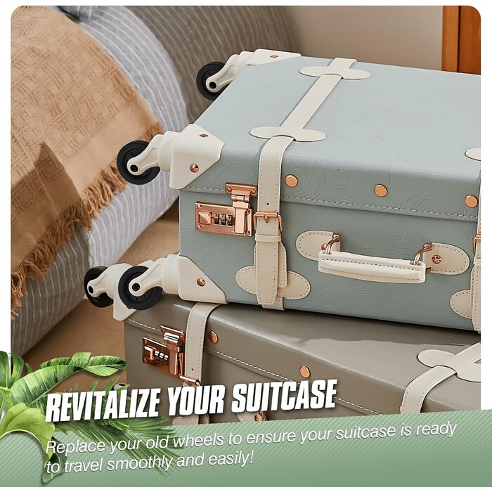 Kit 4 roues de remplacement pour valise 50mm - 29% de remise
