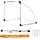 Cage de football pliable pour enfants 115x80 cm - 30% de remise