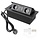 Bloc multiprise encastrable 2 prises + 2 USB - Noir - 32% de remise