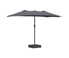 Vidaxl Parasol rectangulaire anthracite 385cm - 47% de remise