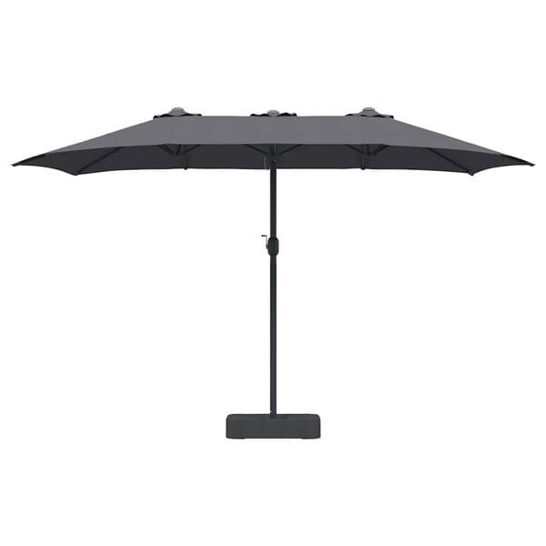 Vidaxl Parasol rectangulaire anthracite 385x209cm - 35% de remise