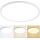 Plafonnier LED ultra-plat 59cm 52W - 33% de remise - Blanc