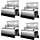 Kit fixation toit universel inox 304 - 4 pièces - 31% de remise