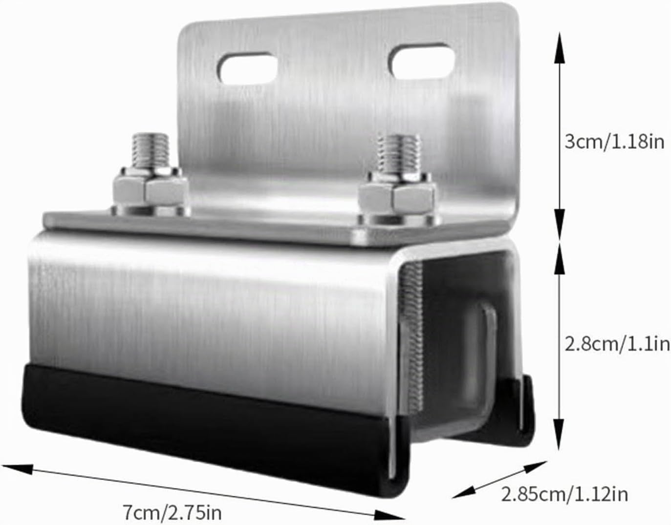 Kit fixation toit universel inox 304 - 4 pièces - 31% de remise