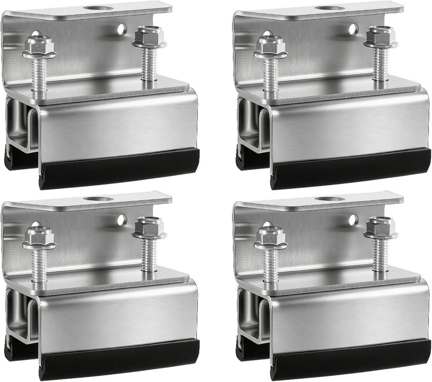 Kit fixation toit universel inox 304 - 4 pièces - 31% de remise