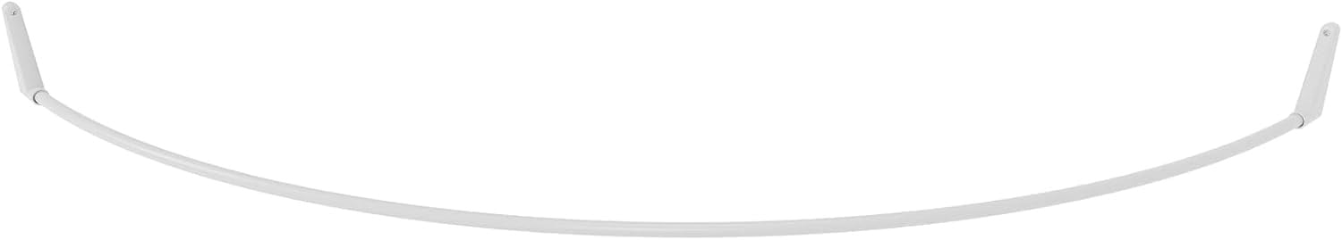 Tringle à rideau de douche d'angle 140x140 cm - Blanc - 33% de remise