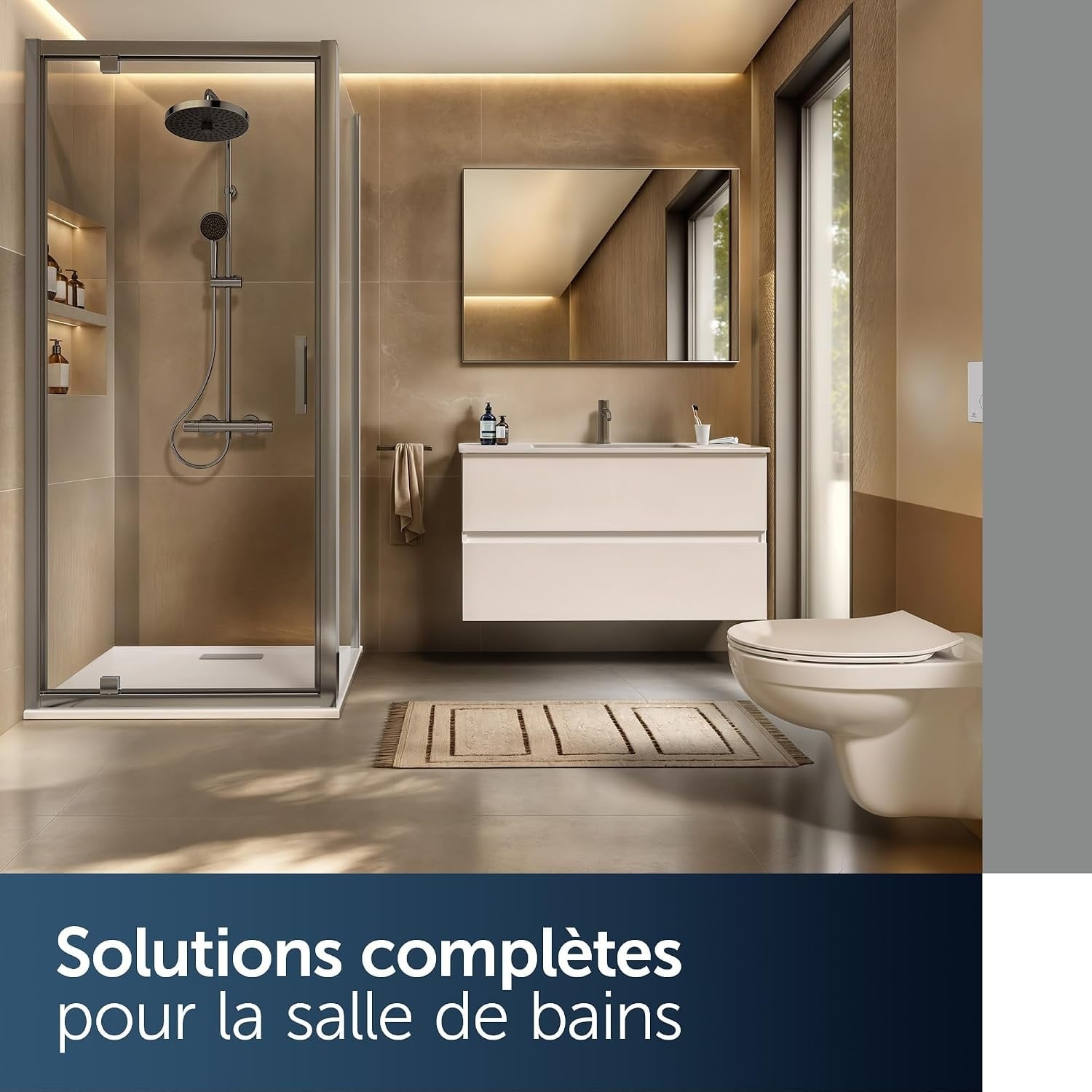 Abattant WC universel ovale frein de chute - Blanc - 32% de remise