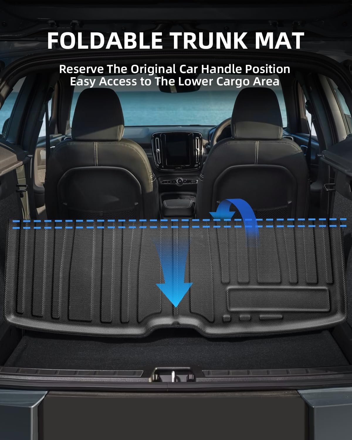 Tapis de coffre sur mesure - Volvo XC40 & C40 (2018-2026) - 34% de remise