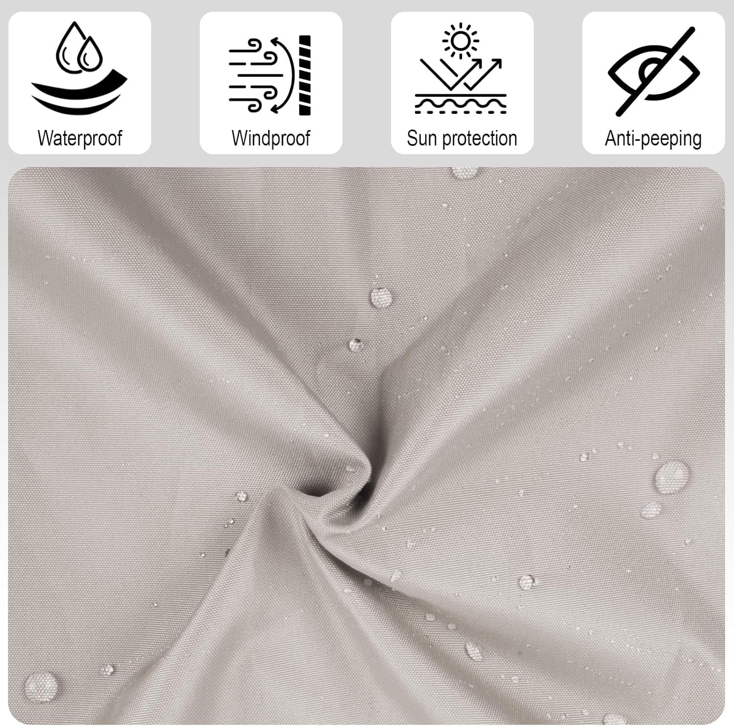Brise-vue 100x400 cm Beige M - 29% de remise