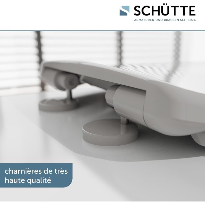 Abattant WC universel Duroplast avec frein de chute - 30% de remise