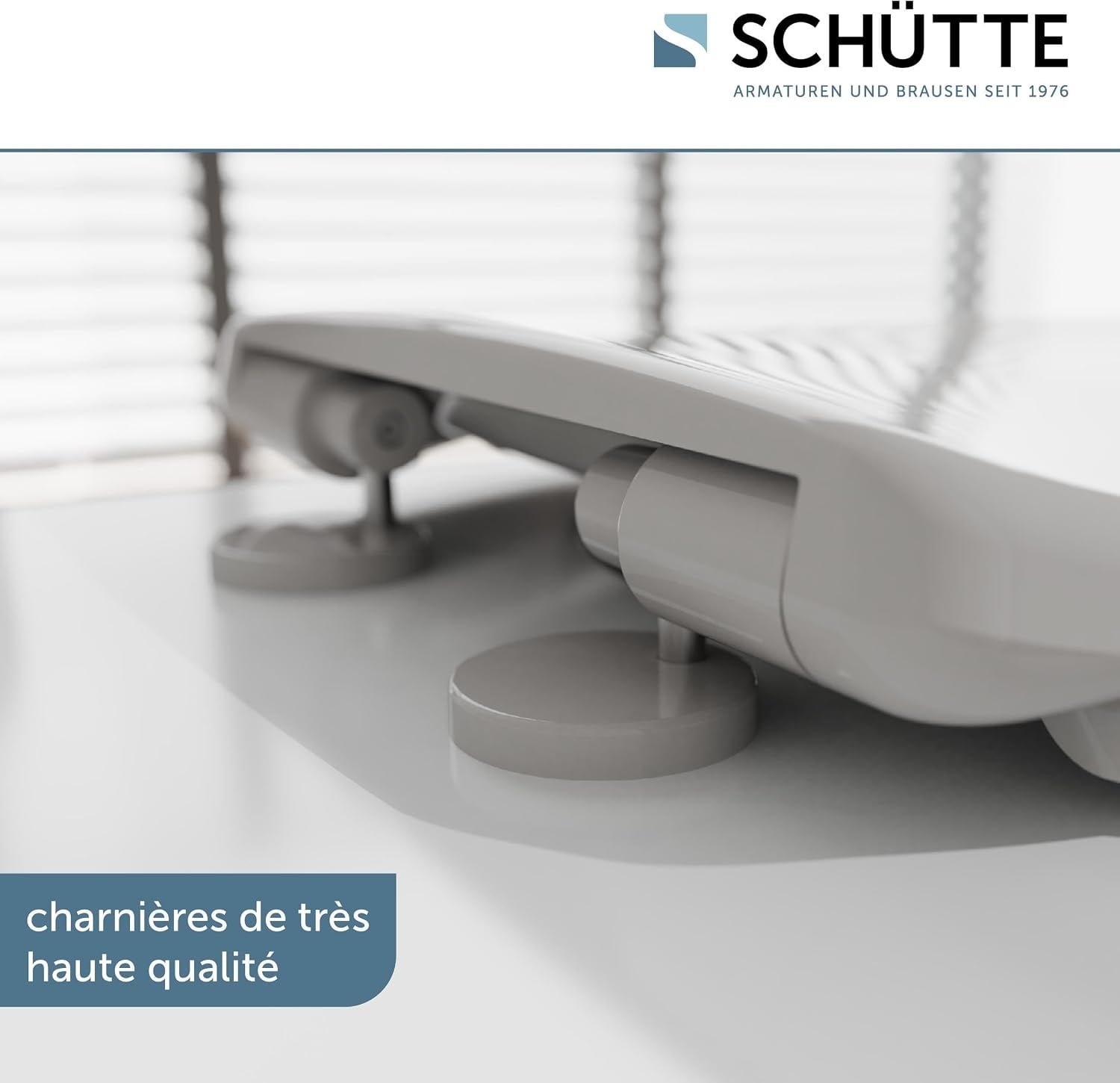 Abattant WC universel Duroplast avec frein de chute - 30% de remise