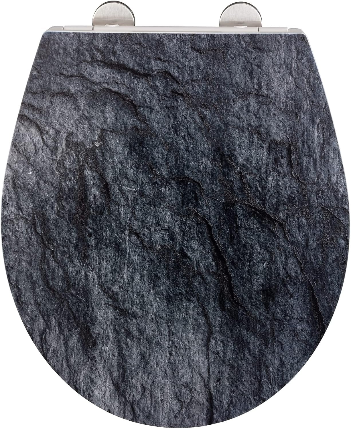 Abattant WC Bleu et Or - 32% de remise - Duroplast Antibactérien - 38x44,5 cm