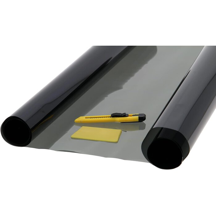 Film solaire voiture Anthracite 51x300cm - 65% transmission - 29% de remise