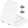 Abattant WC carré 44,5x34,5 cm - Frein de chute - 31% de remise