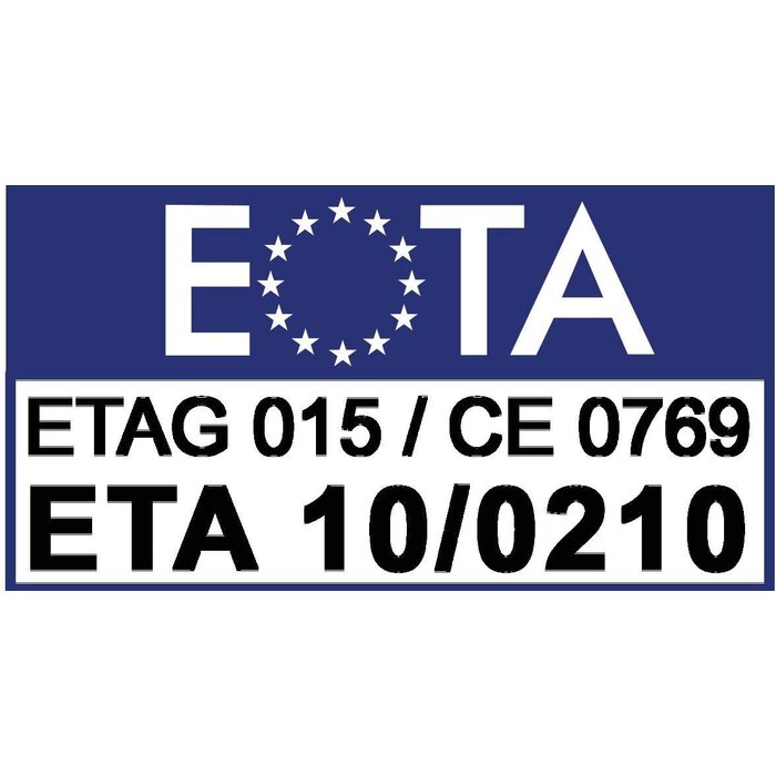 Support de poteau en H 121 mm - 800 mm - Acier galvanisé - 33% de remise