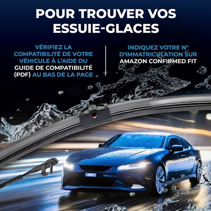 Kit 2 Balais Essuie-Glace Avant 800/750mm - 31% de remise
