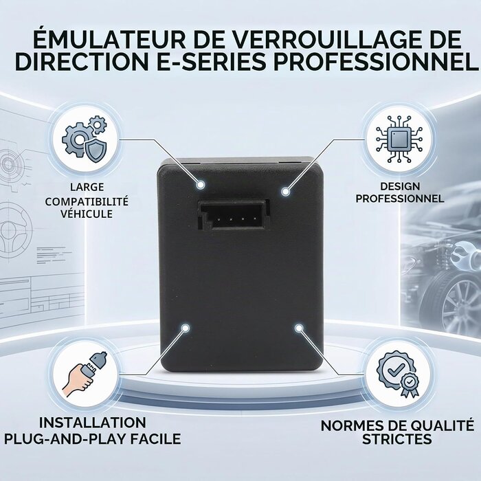 Émulateur ELV pour BMW Série E - 4 broches - Zwart - Xs - 31% de remise