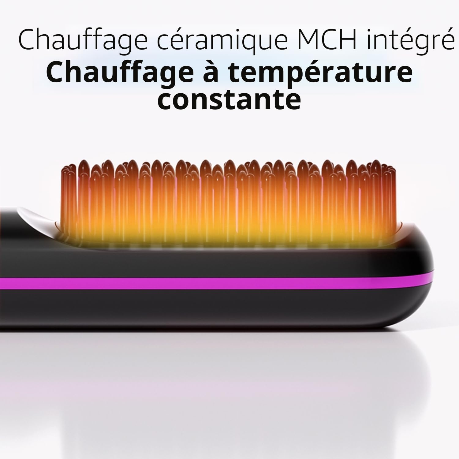 Mini lisseur sans fil en céramique - Noir - 31% de remise