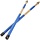 Baguettes de batterie en bambou bleu 40 cm - 29% de remise