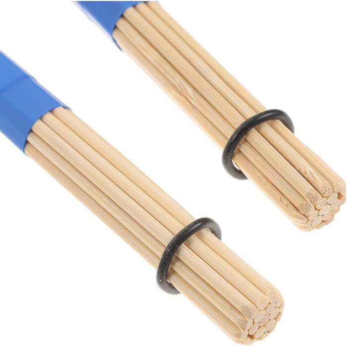 Baguettes de batterie en bambou bleu 40 cm - 29% de remise
