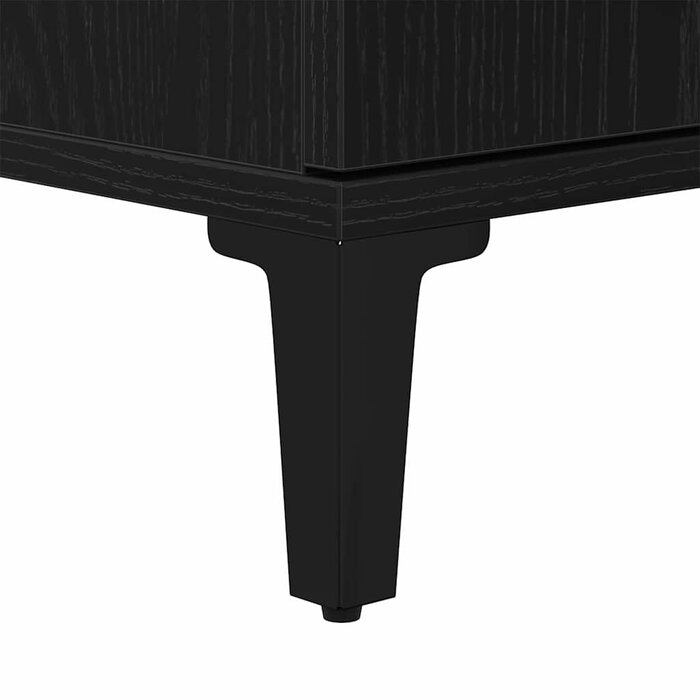 Meuble colonne salle de bain chêne noir 30x30x100cm - 34% de remise