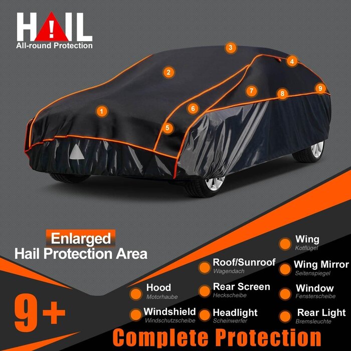 Housse de protection SUV 490-510cm anti-grêle - 35% de remise