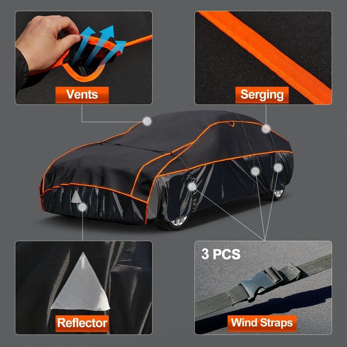 Housse de protection SUV 490-510cm anti-grêle - 35% de remise