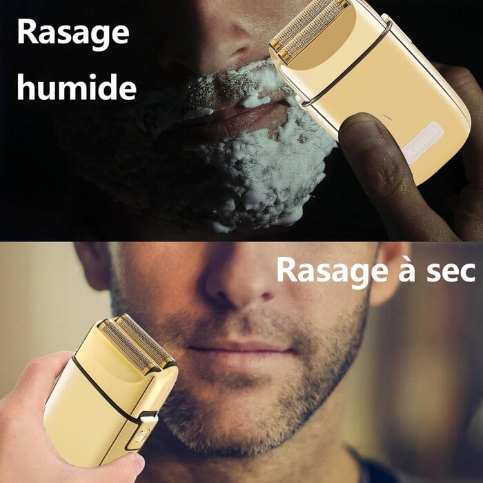 Rasoir Électrique sans fil Métal - 32% de remise