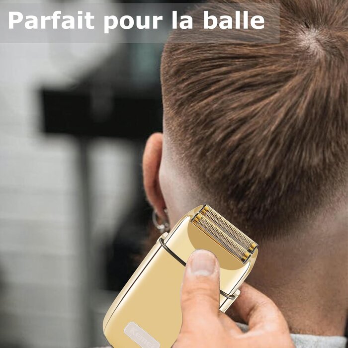 Rasoir Électrique sans fil Métal - 32% de remise