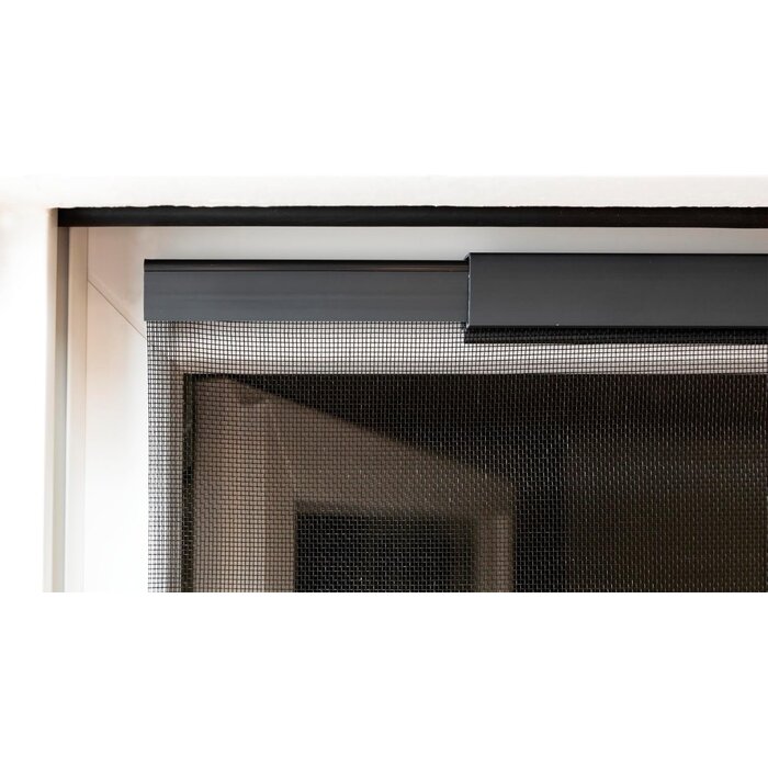 Moustiquaire porte-fenêtre 75-95cm, noir, taille S, 30% de remise