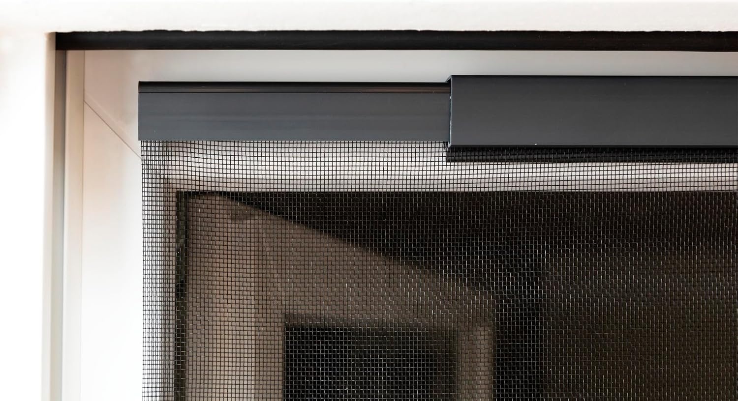Moustiquaire porte-fenêtre 75-95cm, noir, taille S, 30% de remise