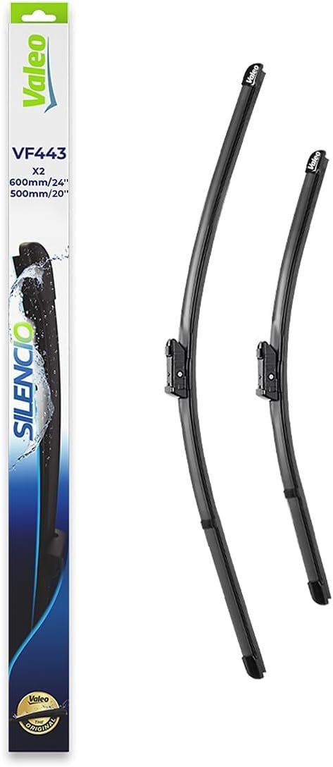 Kit 2 Balais d'essuie-glace 650/450 mm - Noir - Taille S - 30% de remise