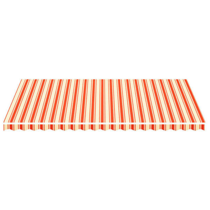 Toile de rechange pour store banne 5x3 m jaune et orange - 34% de remise