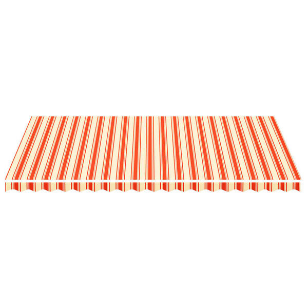 Toile de rechange pour store banne 5x3 m jaune et orange - 34% de remise