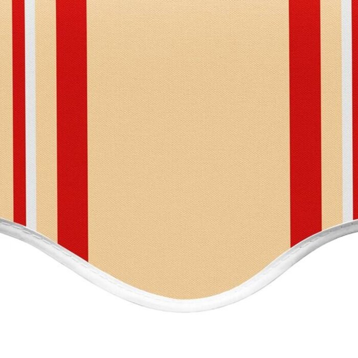 Toile de rechange pour store banne 5x3 m jaune et orange - 34% de remise