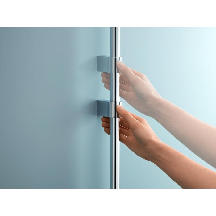 Barre de douche 60 cm Chrome M - Déballé - 32% de remise
