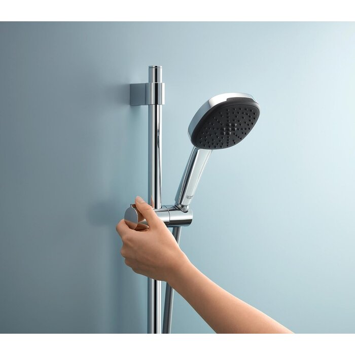 Barre de douche 60 cm Chrome M - Déballé - 32% de remise
