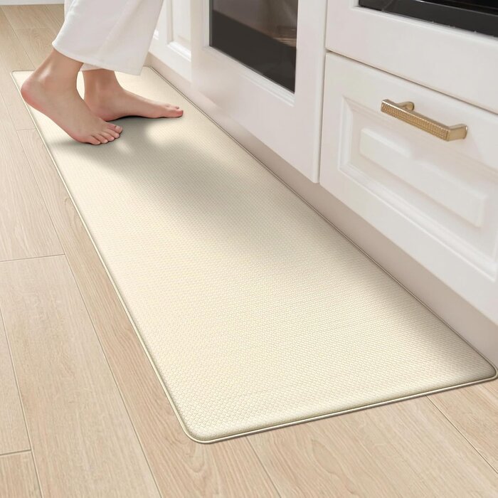 Tapis de cuisine beige 44x150cm 10mm - 31% de remise