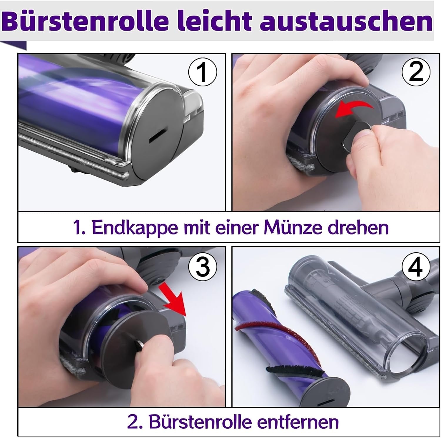 Brosse Motorisée Universelle pour Aspirateur Balai - 31% de remise