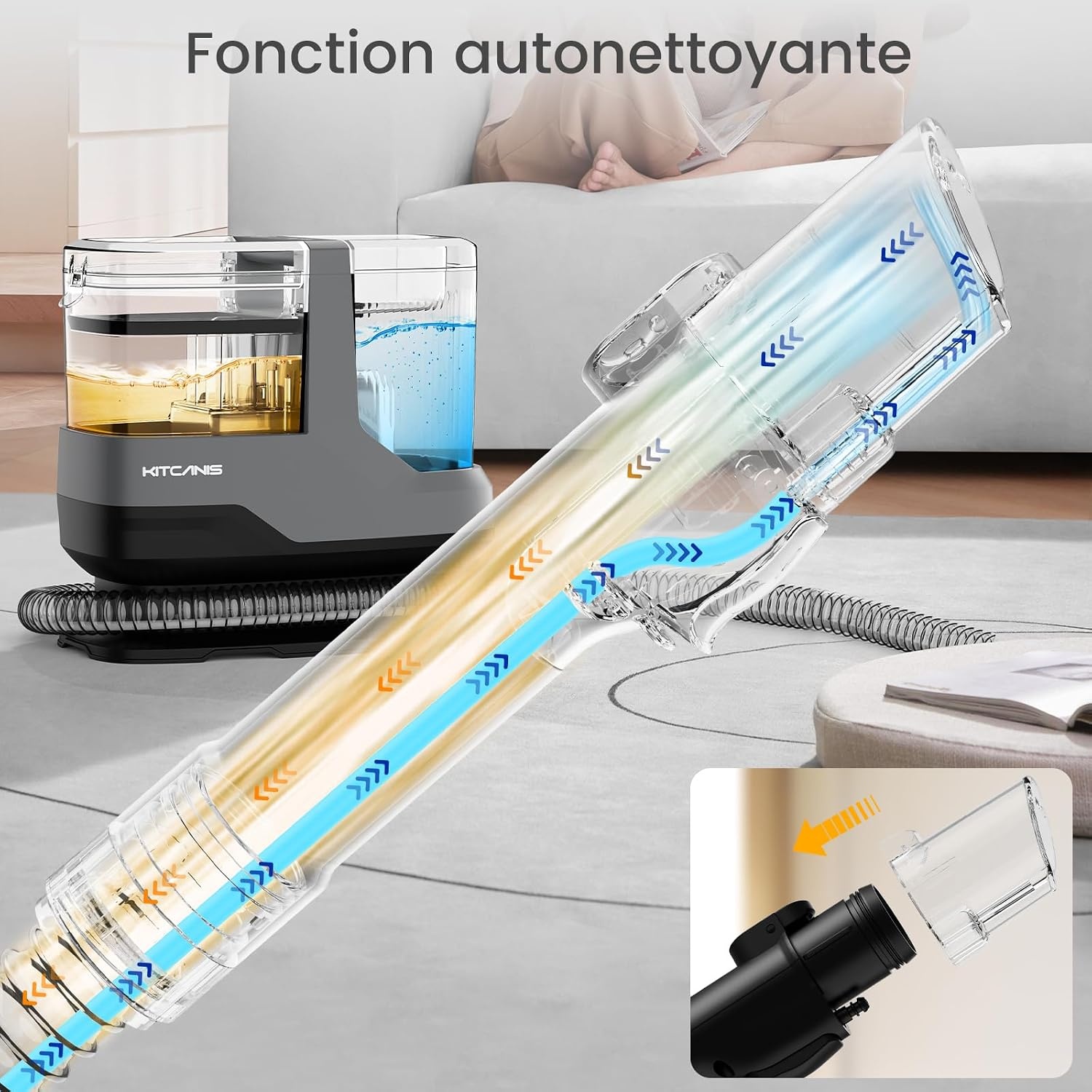 Nettoyeur injecteur-extracteur 600W - 34% de remise sur votre équipement