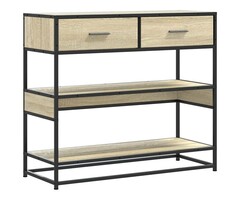 Vidaxl Console murale 90x35x80 cm chêne sonoma - 46% de remise
