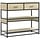 Console murale bois chêne sonoma 90x35x80 cm - 34% de remise