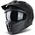 Casque jet noir mat M - Streetfighter avec 33% de remise