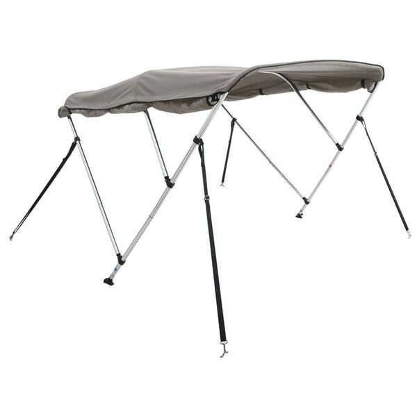 Bimini pour bateau 3 arceaux, gris anthracite - 35% de remise