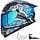 Casque Intégral Moto - Bleu Manta - XL - 35% de remise