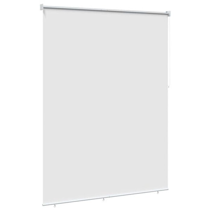 Store extérieur enroulable 160 x 230 cm blanc - 33% de remise