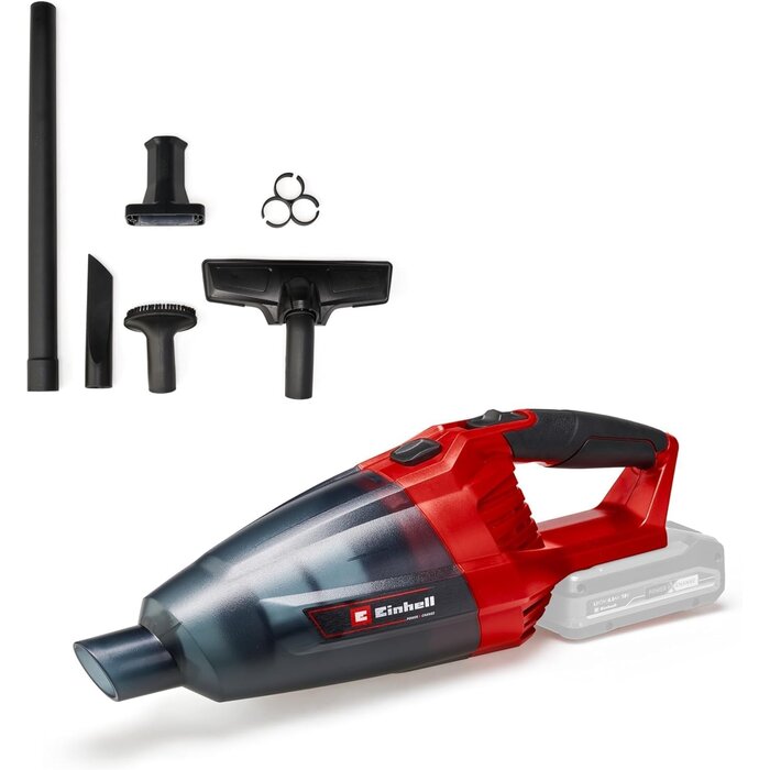 Aspirateur à main sans fil 18V, Rood Zwart, Taille M - 31% de remise